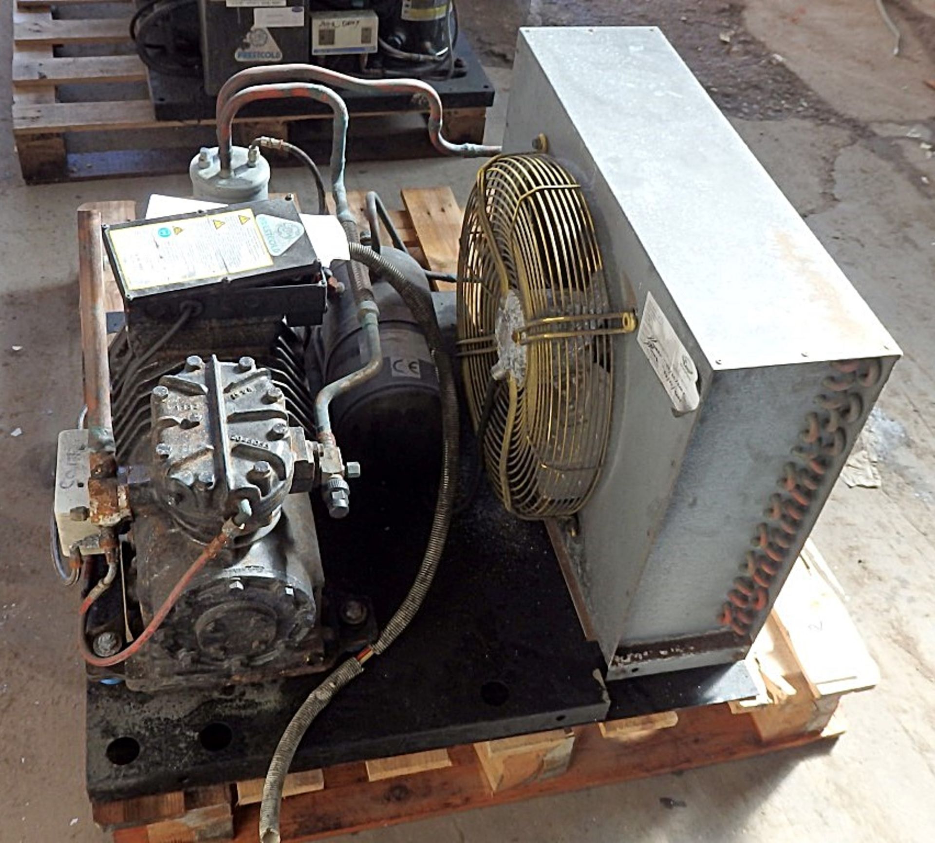 1 x Prestcold / Copeland Refrigeration Unit - Features Compressor, Pressure Controller & Fan - Used, - Image 2 of 5