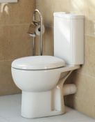1 x Victoria Plumb ELENA Close Coupled Toilet Pan With Cistern, Cistern Fittings and Soft Close