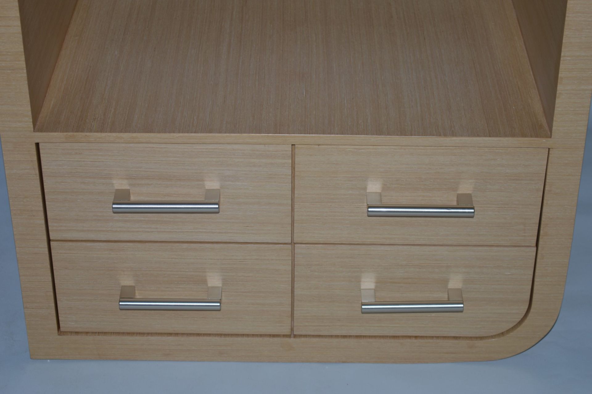 1 x Vogue ARC Series 1 Type C Bathroom VANITY UNIT in LIGHT OAK - 1600mm Width - Manufactured to the - Image 4 of 6