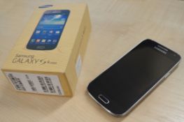 1 x Samsung Galaxy S4 Mini Mobile Phone - Black - GT-19195 - CL300 - Features Dual Core 1.7ghz