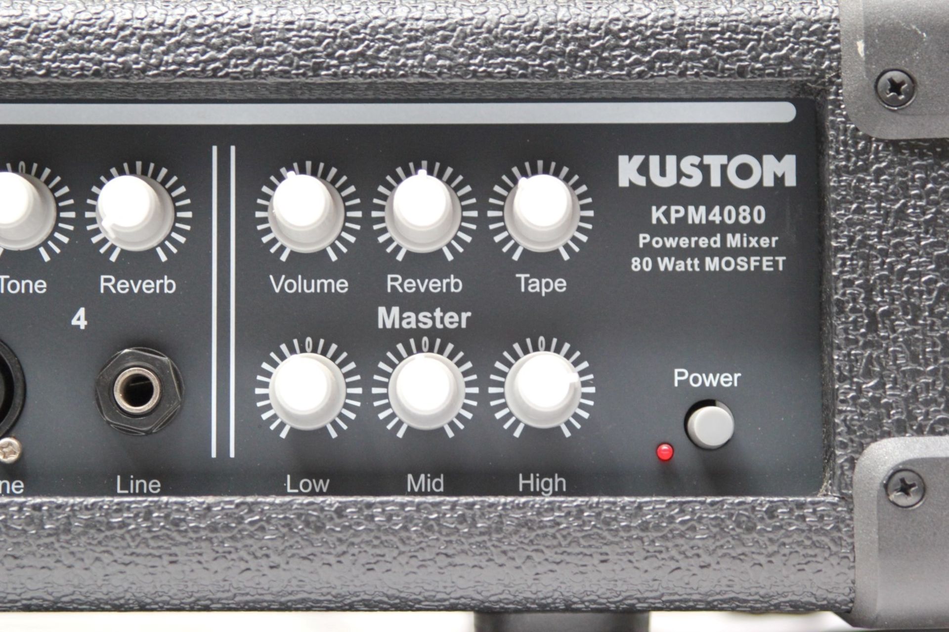 1 x Kustom KPM4080 Mosfet 80 Watt Power Mixer PA Amplifier - CL020 - Location: Altrincham WA14 - Image 4 of 4