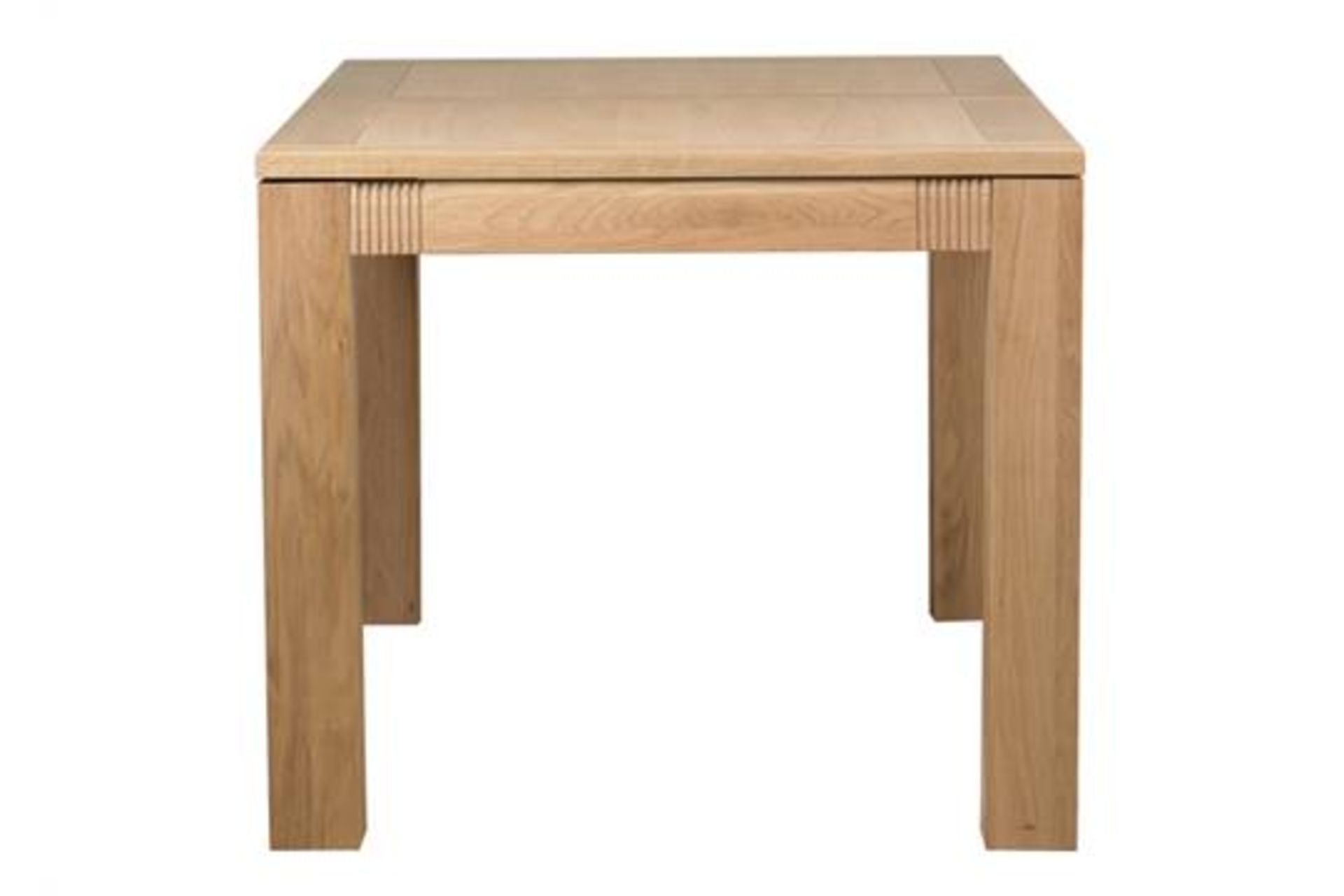 1 x Mark Webster Buckingham Small Extending Dining Table and Four High Back Chairs - White Wash - Image 2 of 8