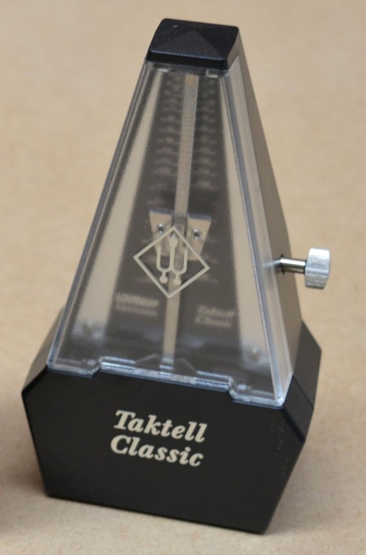 1 x Wittner Taktell Classic Black & Gold Metronome - CL020 - Ref Mus039 - Location: Altrincham - Image 3 of 3
