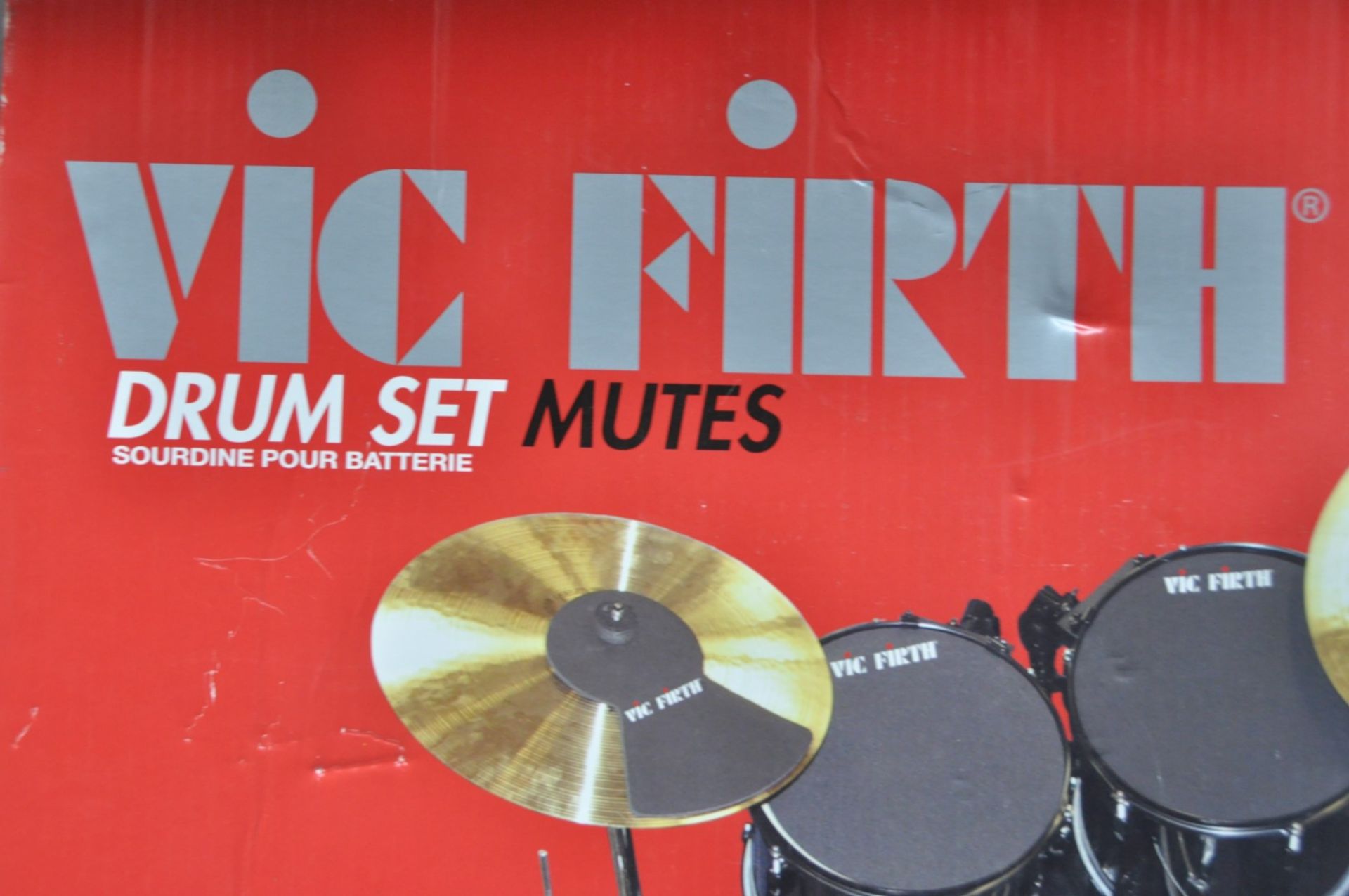 1 x Vic Firth Drum Set Mutes - Complete Standard Kit - CL020 - Ref Pro55 - Unused Stock - - Image 3 of 3