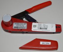 1 x DMC Crimp Tool MH800 (GB109) - Calibarated Until 21st March 2016 - Ultra precision crimp tool