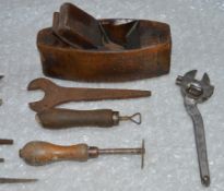 1 x Assorted Lot of Vintage Tools, Files, Rods and More - Includes More Than 30 Pieces Including