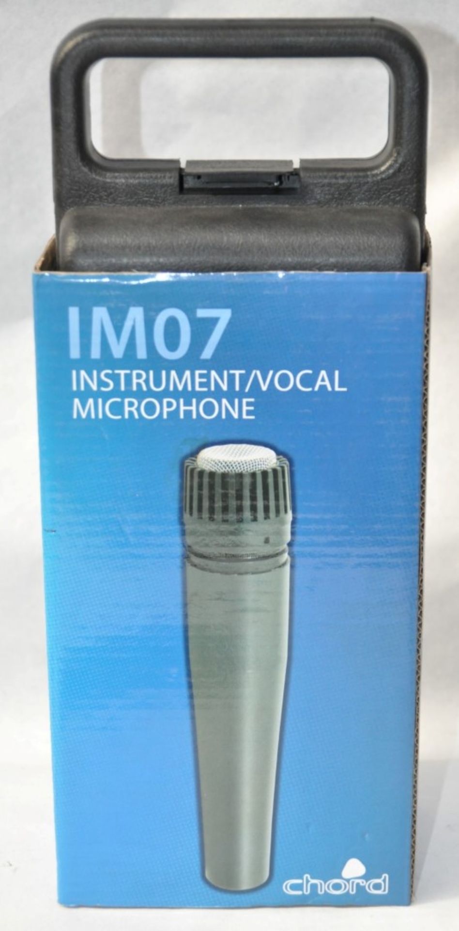 1 x Chord IM07 Dynamic Instrument Vocal Microphone in ABS case - CL020 - Brand New Stock - Ref Pro69 - Image 3 of 4