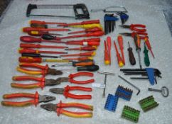 68 x Various Hand Tools Iincluding Screwdrivers, Saws, Allen Keys, Plyers and More - Please See