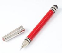 1 x ICE LONDON App Pen Duo - Touch Stylus And Ink Pen Combined - Colour: RED - MADE WITH SWAROVSKI
