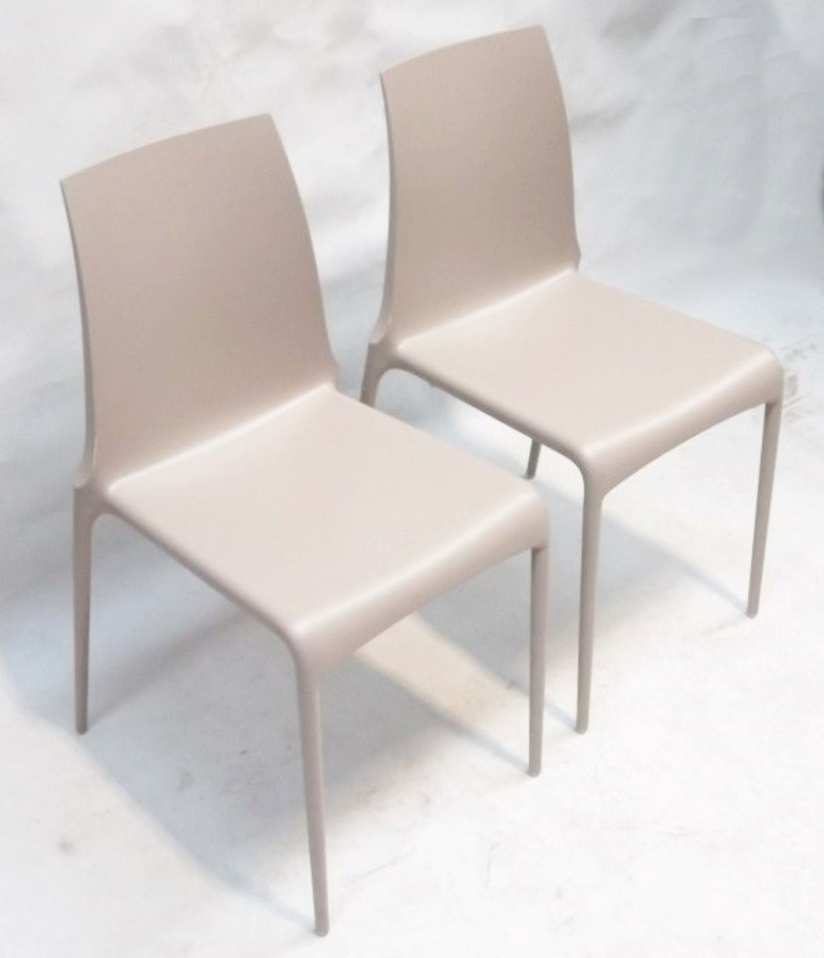 Set Of 2 x LIGNE ROSET "Petra Dining" Chairs In Beige - Ref: 3597798 - CL087 - Location: - Image 4 of 5