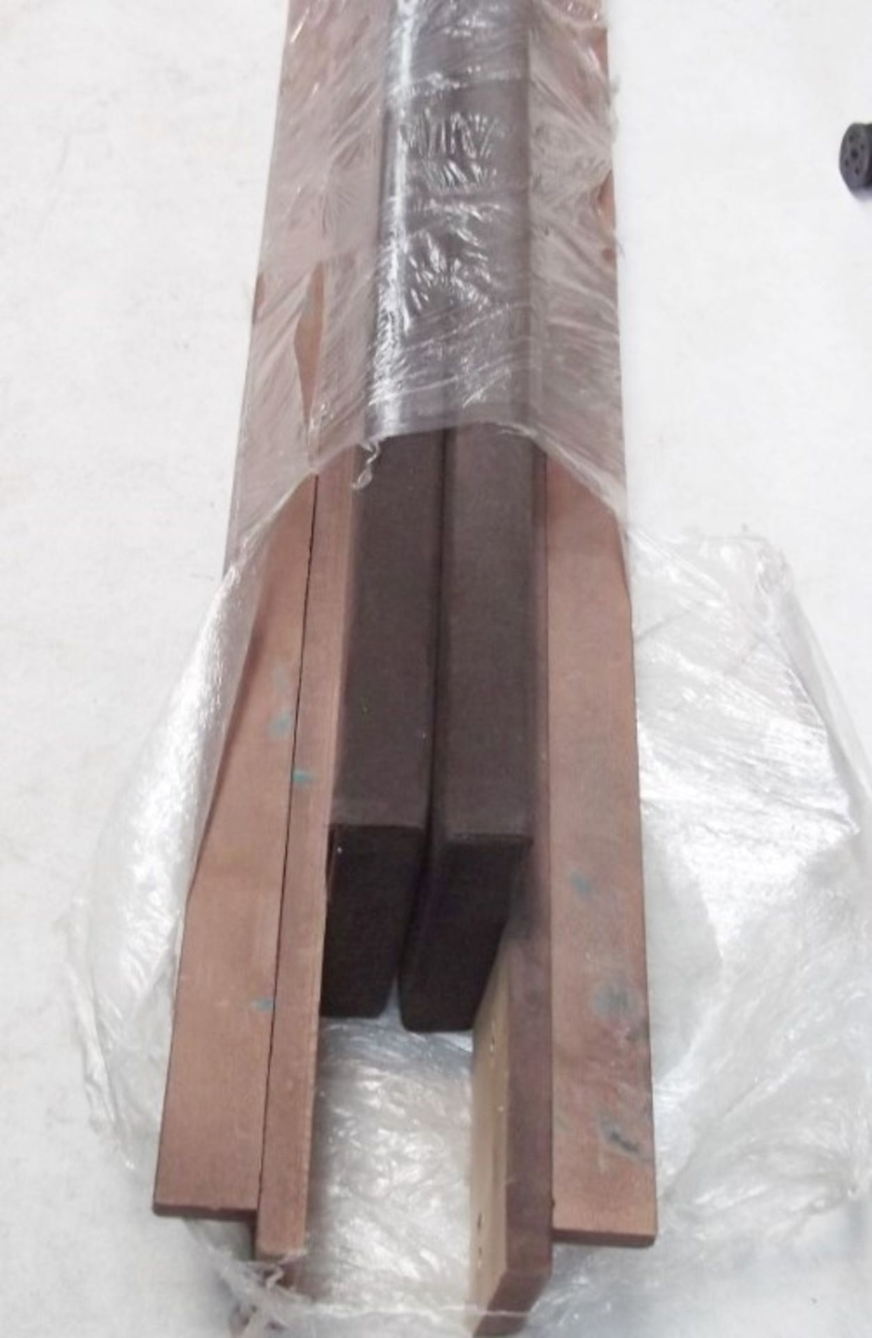 1 x MARRAM Lysander Bed - Super Kingsize: 180 x 200cm - Colour: Chocolate & Mocha - Ref: 3944557 - - Image 8 of 11