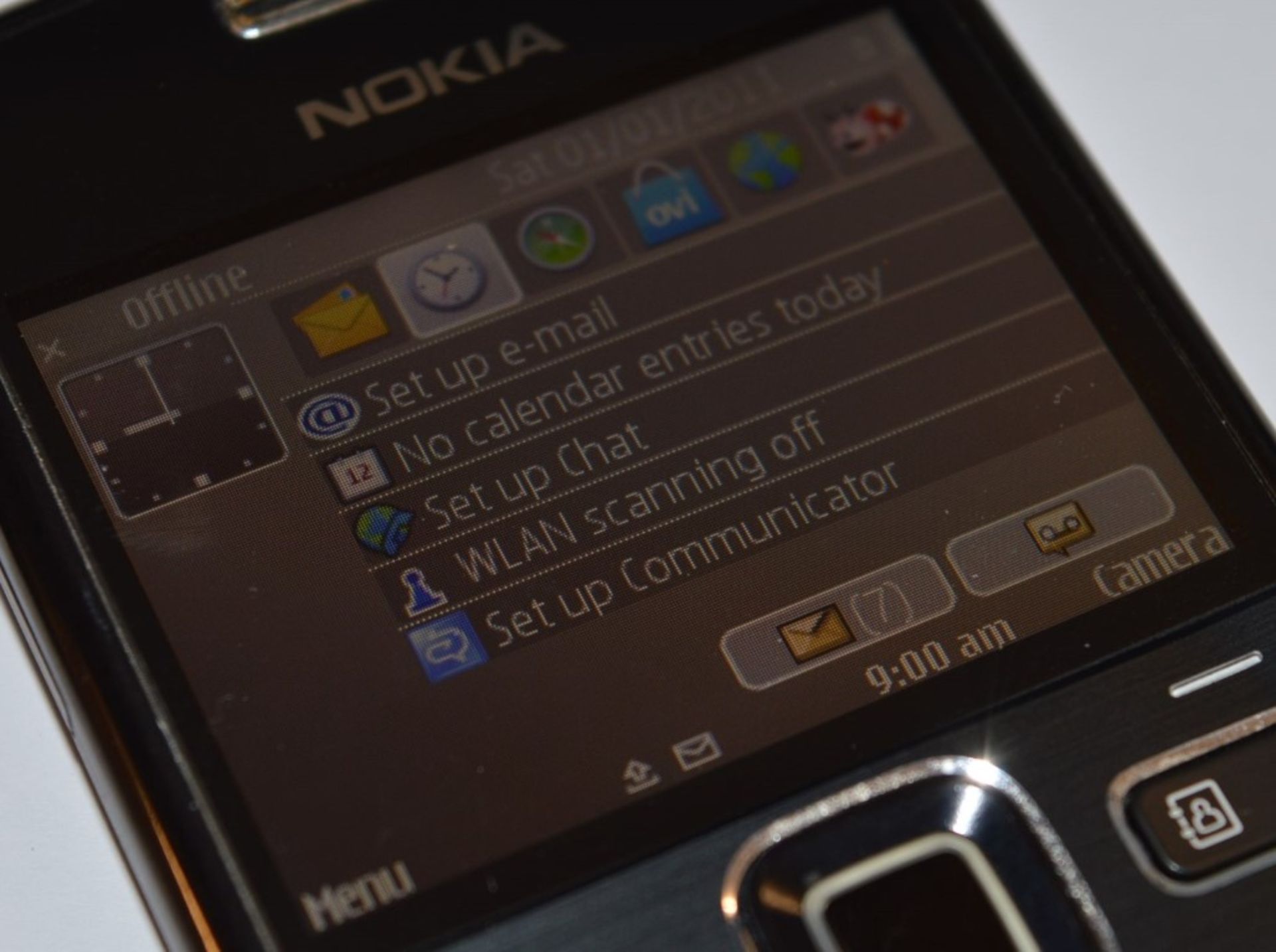 1 x Nokia E72 Mobile Phone Handset With Charger - Features Qwerty Keyboard, 600mhz CPU, 250mb - Image 6 of 6