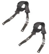 2 x On Stage Click It Guitar / Bass Straps - Product GSA6230 - CL020 - Ref Mus044 - New and Unused