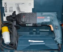 1 x Bosch Rotary Hammer Drill - 110v - Model GBH2SE - Includes Protective Case - Tested and