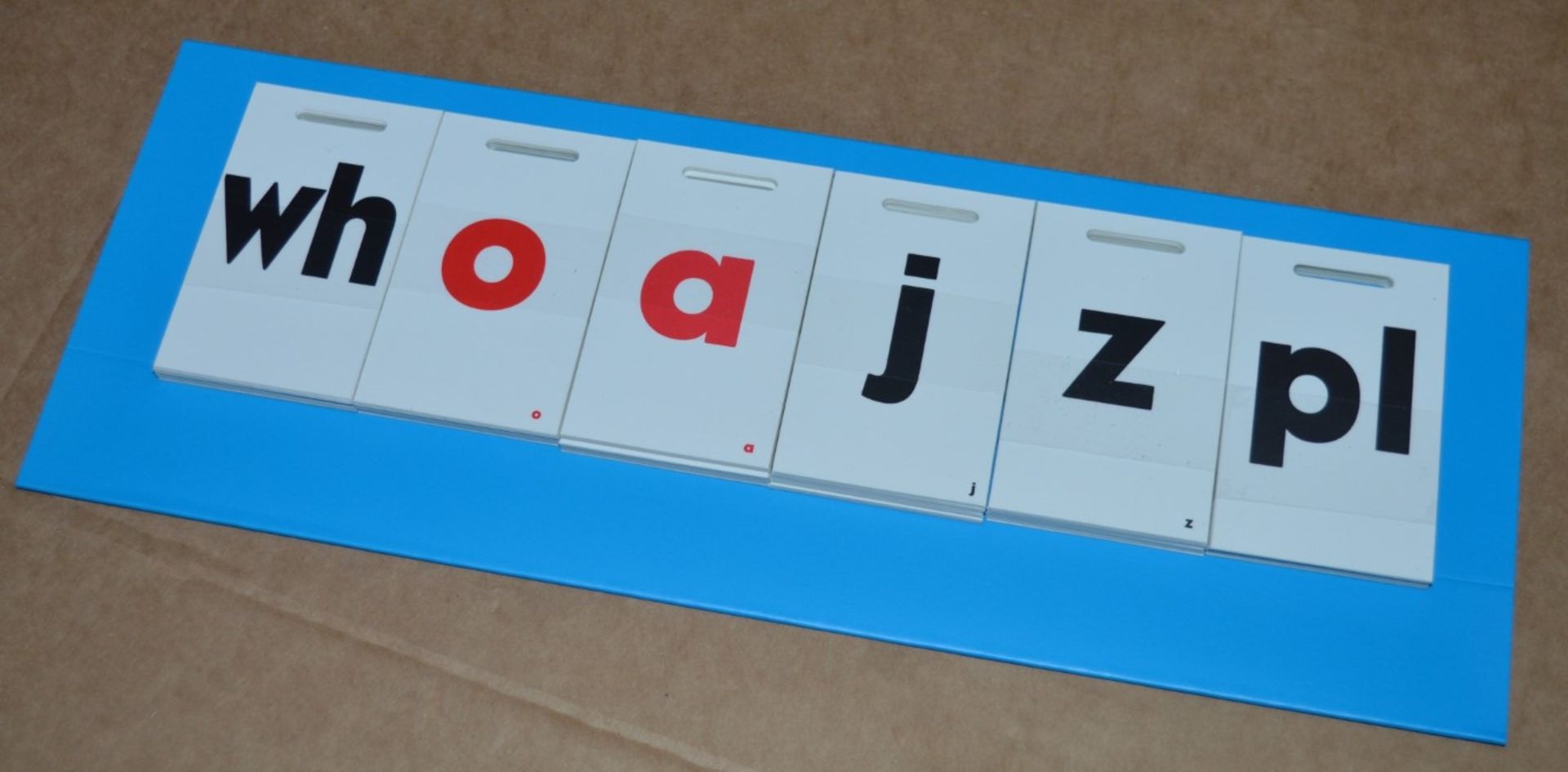 36 x Galt Educational WORDS FLIP CARDS With Stands - WORD BUILDER - For Educational Purposes - Ideal - Image 3 of 6
