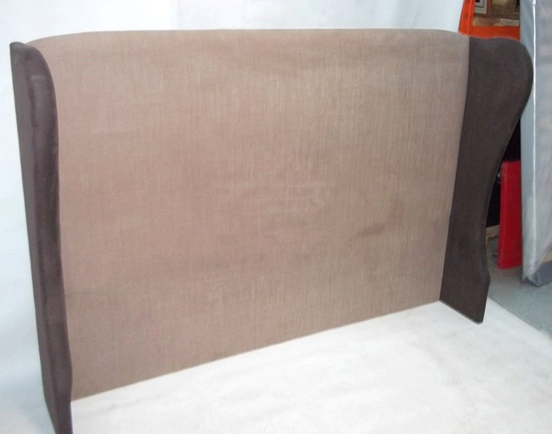 1 x MARRAM Lysander Bed - Super Kingsize: 180 x 200cm - Colour: Chocolate & Mocha - Ref: 3944557 - - Image 10 of 11