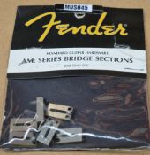 1 x Genuine Fender AM Series Bridge Sections - Part No 099-0840-000 - CL020 - Made in the USA -