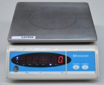 1 x Brecknell 405 Electronic Digital Bench Scales - CL164 - Simple to Use Portable Scales - Weighs