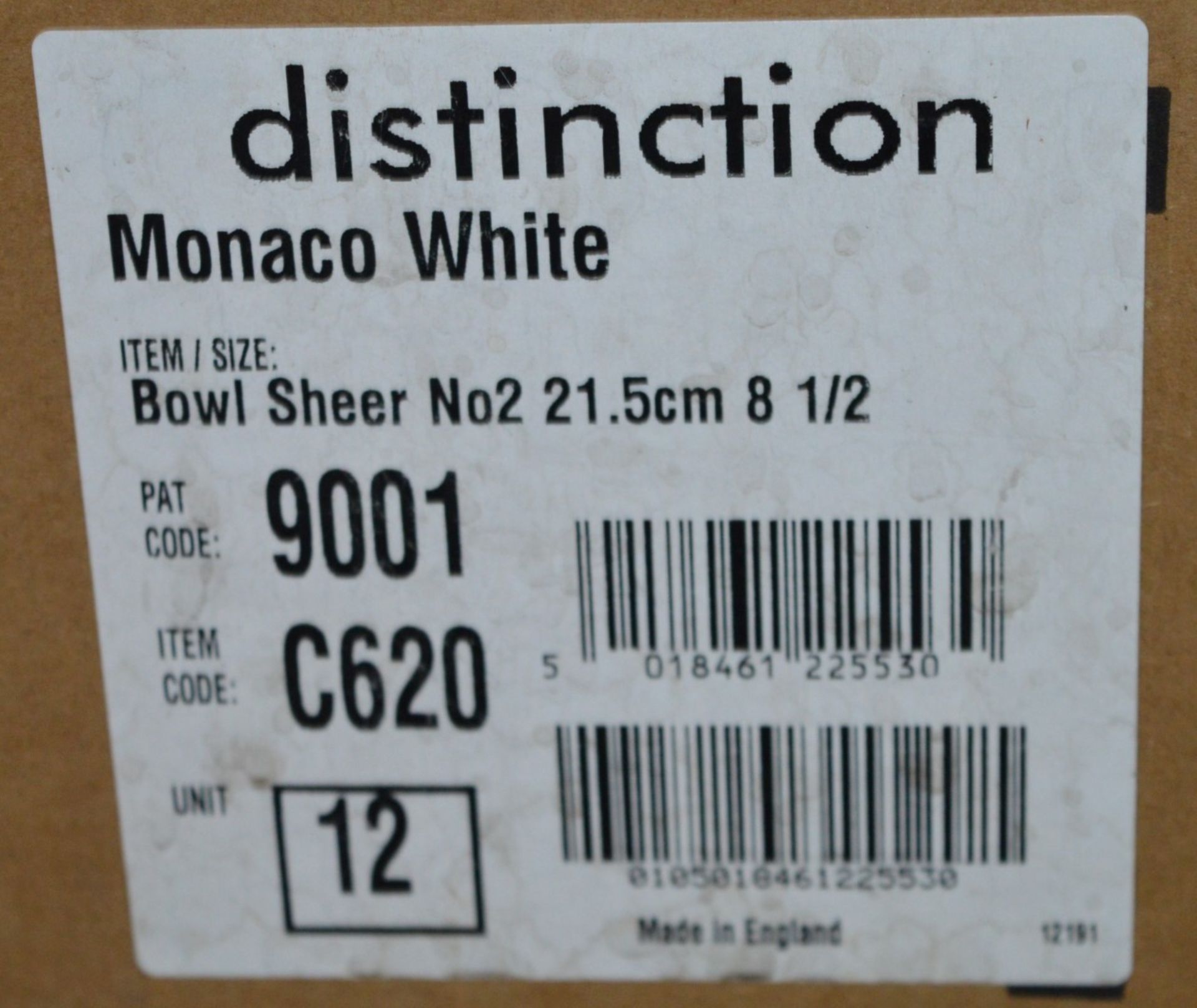 12 x Steelite Sheer Distinction Monaco White Bowls - 21.5cm - Product Code 9001C620 - New Boxed - Image 2 of 5