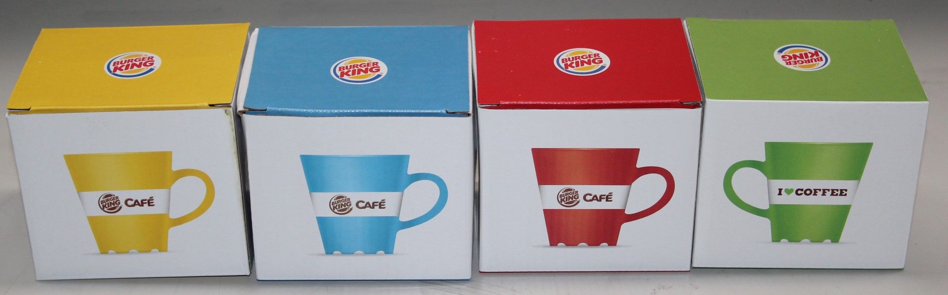 35 x Burger King Ceramic Coffee Mugs - Various Colours - Brand New Boxed Stock - CL011 - Location: - Image 3 of 5