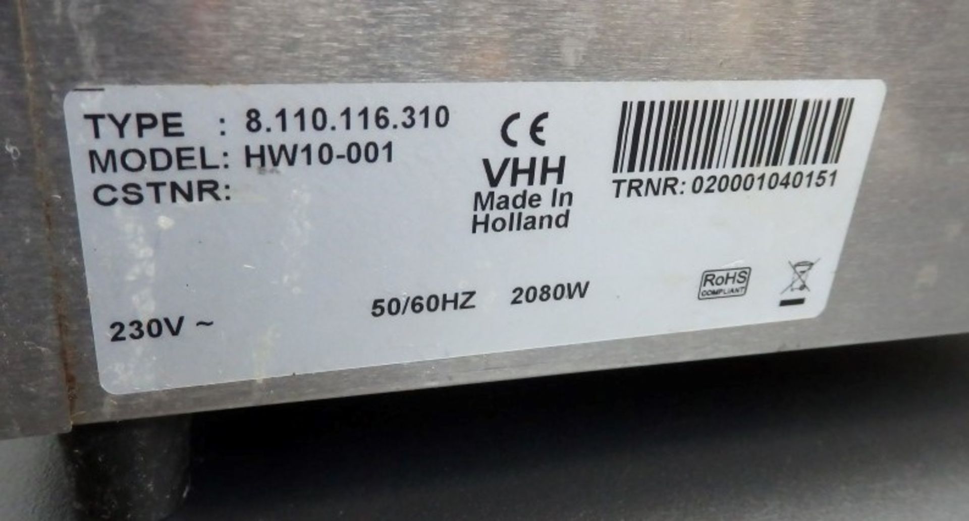 1 x Bravilor HW10 Commercial Hot Water Dispenser 2Ltr - Dimensions 43(H) x 20.5(W) x 35.5(D)cm - - Image 4 of 7