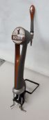 1 x "KOZEL" Branded Hand-Pull Draft Beer Serving Pump - Features Embedded Illuminated Plaque -
