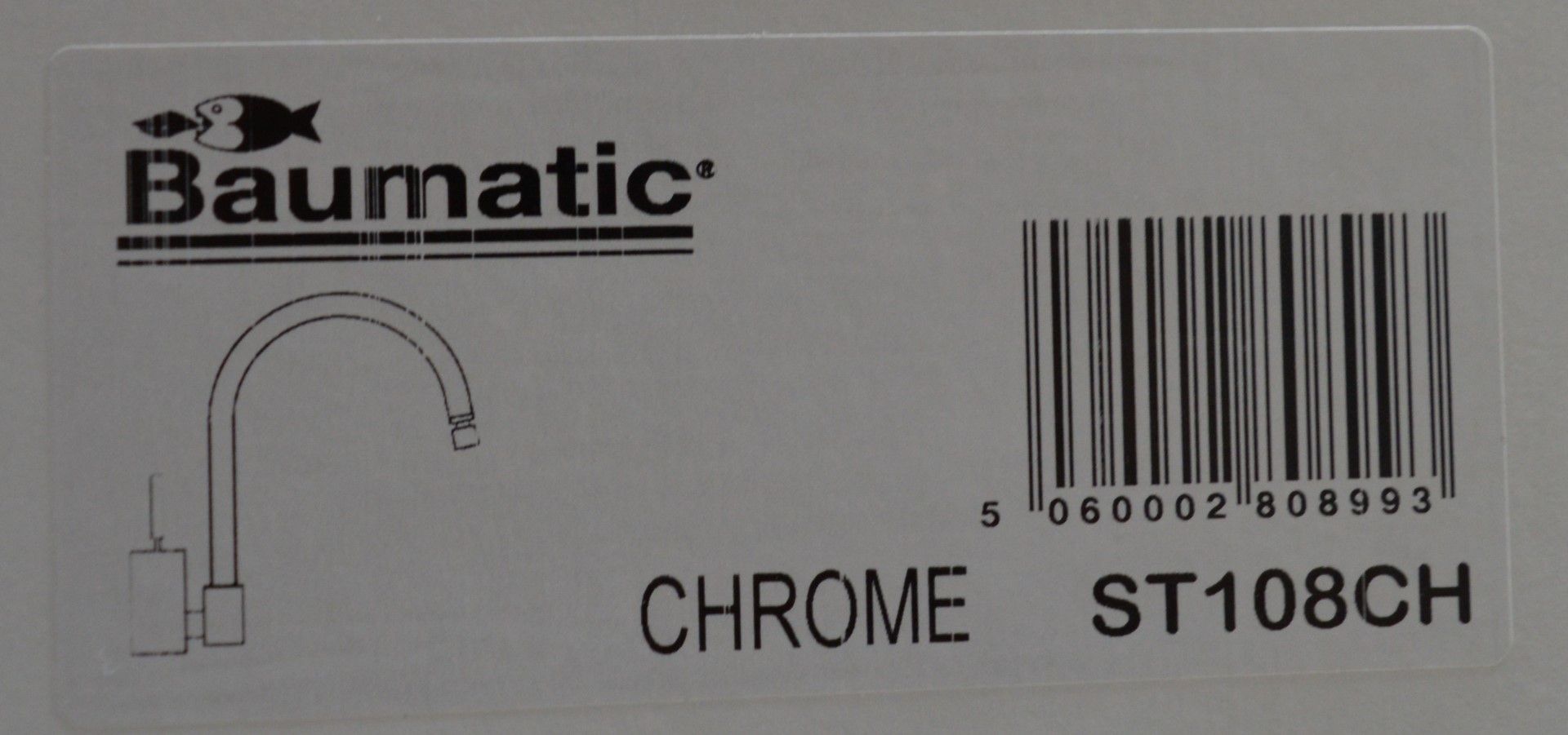 1 x Baumatic ST108CH Avalon Mixer Tap in Chrome – NEW & BOXED – CL053 – Location: Altrincham - Image 7 of 7