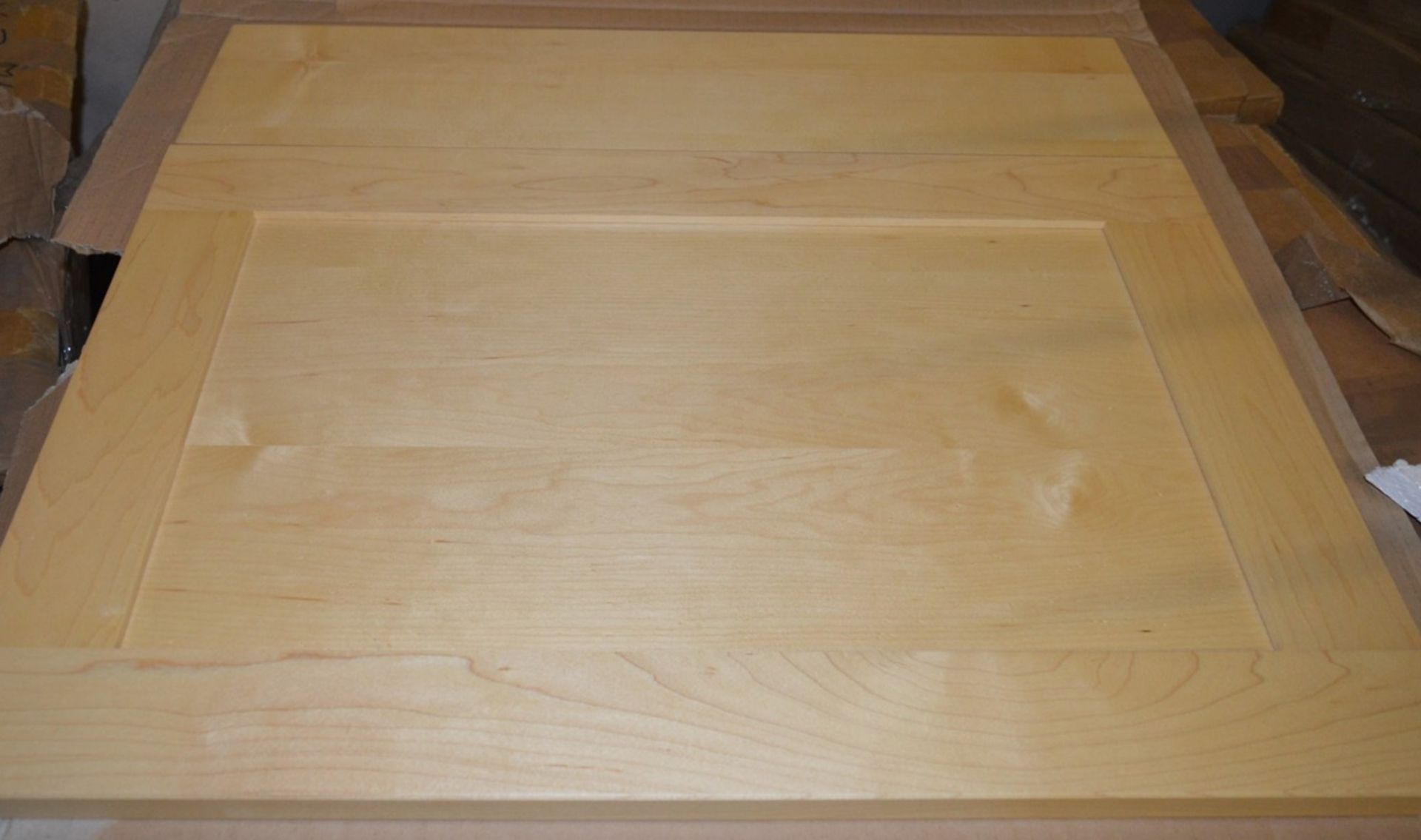 Pallet Lot of 50 x 700mm Bath Panels in Shaker Maple - Unused Boxed Stock - CL034 - Ref 049 - - Image 2 of 4