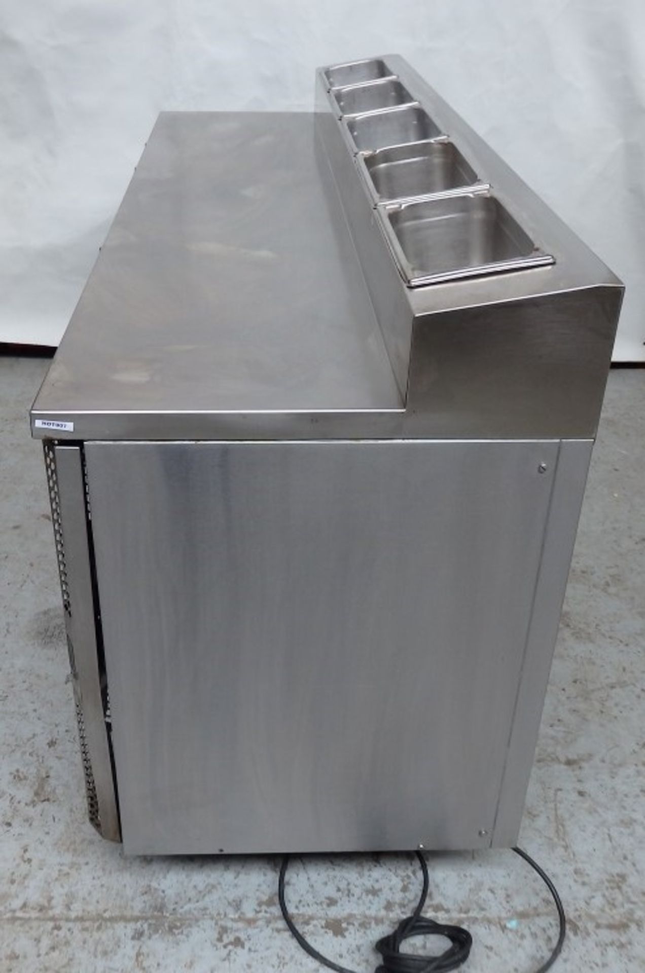 1 x "Precision" Commercial Refrigerator Counter With 3-Door Storage - Model: Gastronorm MCU-311 - - Image 8 of 12