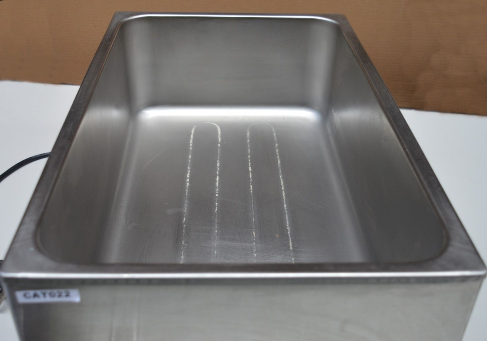 1 x Buffalo L310 Wet Heat Bain Marie With Tap - CL164 - Ideal For Serving Foods Such as Pasta and - Image 6 of 8