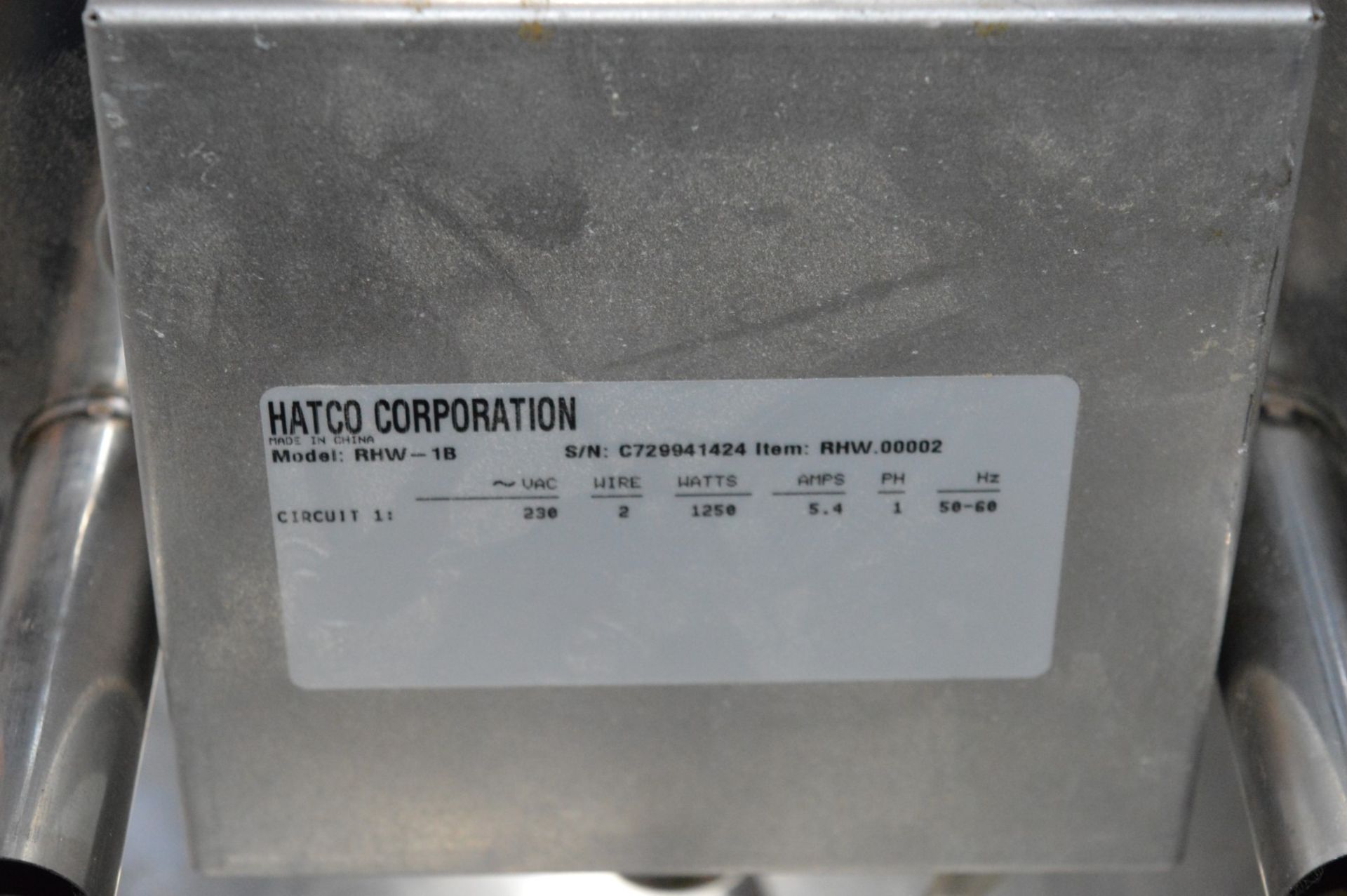 1 x Hatco Drop In Heated Food Holding Well - CL164 - Ideal For Holding Your Fresh or Previously - Image 6 of 12