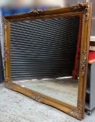 1 x Massive 8ft x 6ft Guilded Orante Mirror - Recently Removed From An Upmarket Bar Environment -