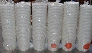149 x Take Away Soup / Noodle Bowls Without Lids - CL164 - Unused Stock For Use in Bistros,