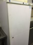 1 x Single Door Catering Fridge - Model: IARP AB500PV - Dimensions (Approx): W66 x D72 x H169cm -