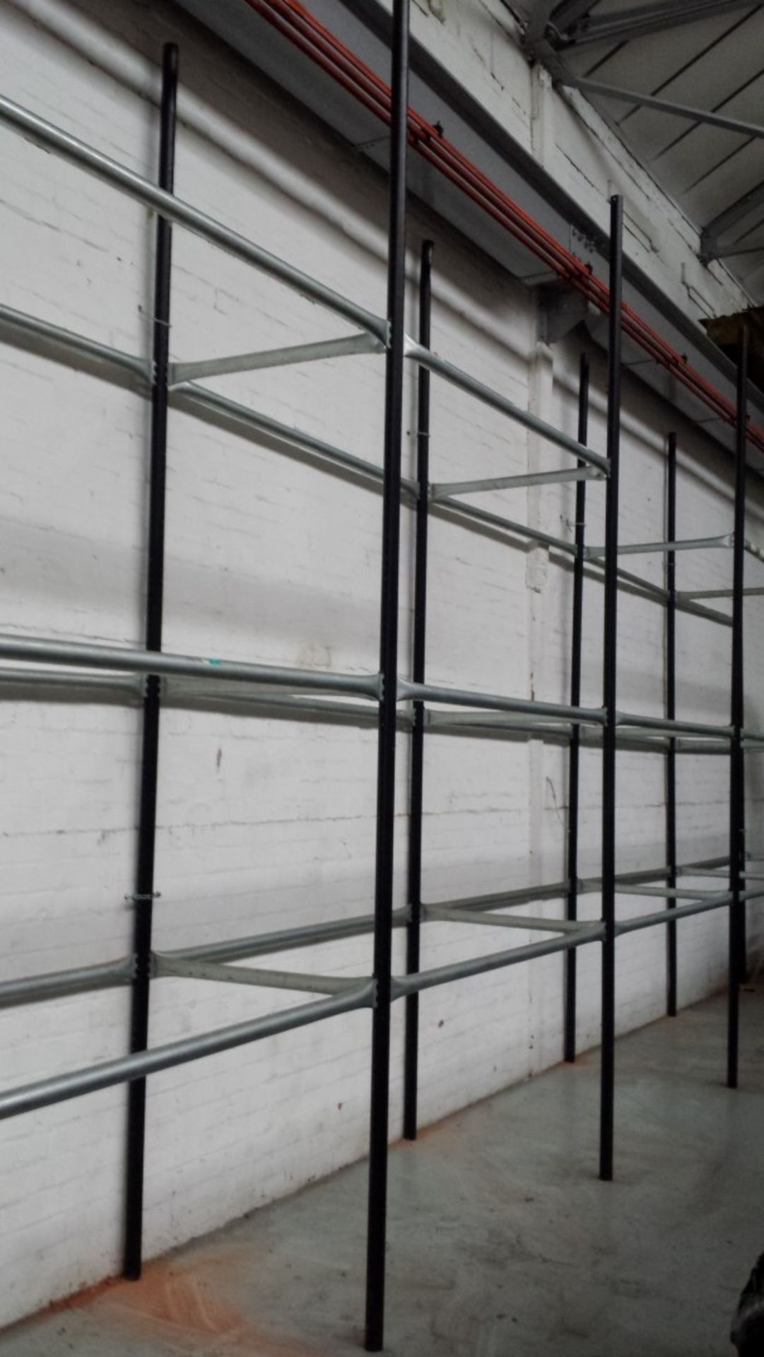 1 x Selection of of Interlocking Warehouse Racking - Includes 16 Bays - Ideal For Hanging Garments