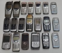20 x Vintage NOKIA Mobile Phone Handsets - Please See Pictures For Handsets Included - Varied