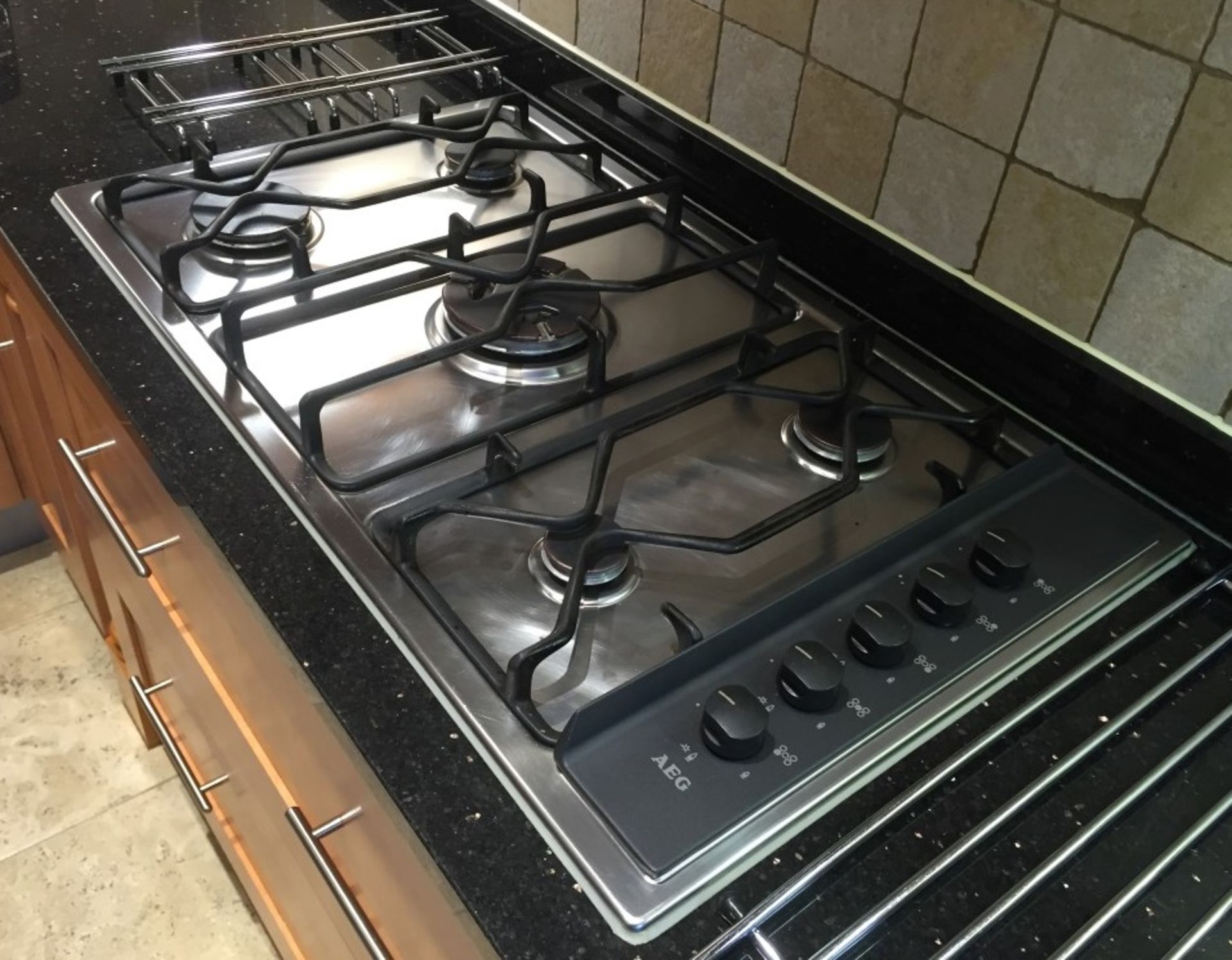 1 x Gemini Fitted Kitchen With Granite Worktops, Integrated AEG Appliances, And Utility Area - CL130 - Image 23 of 31