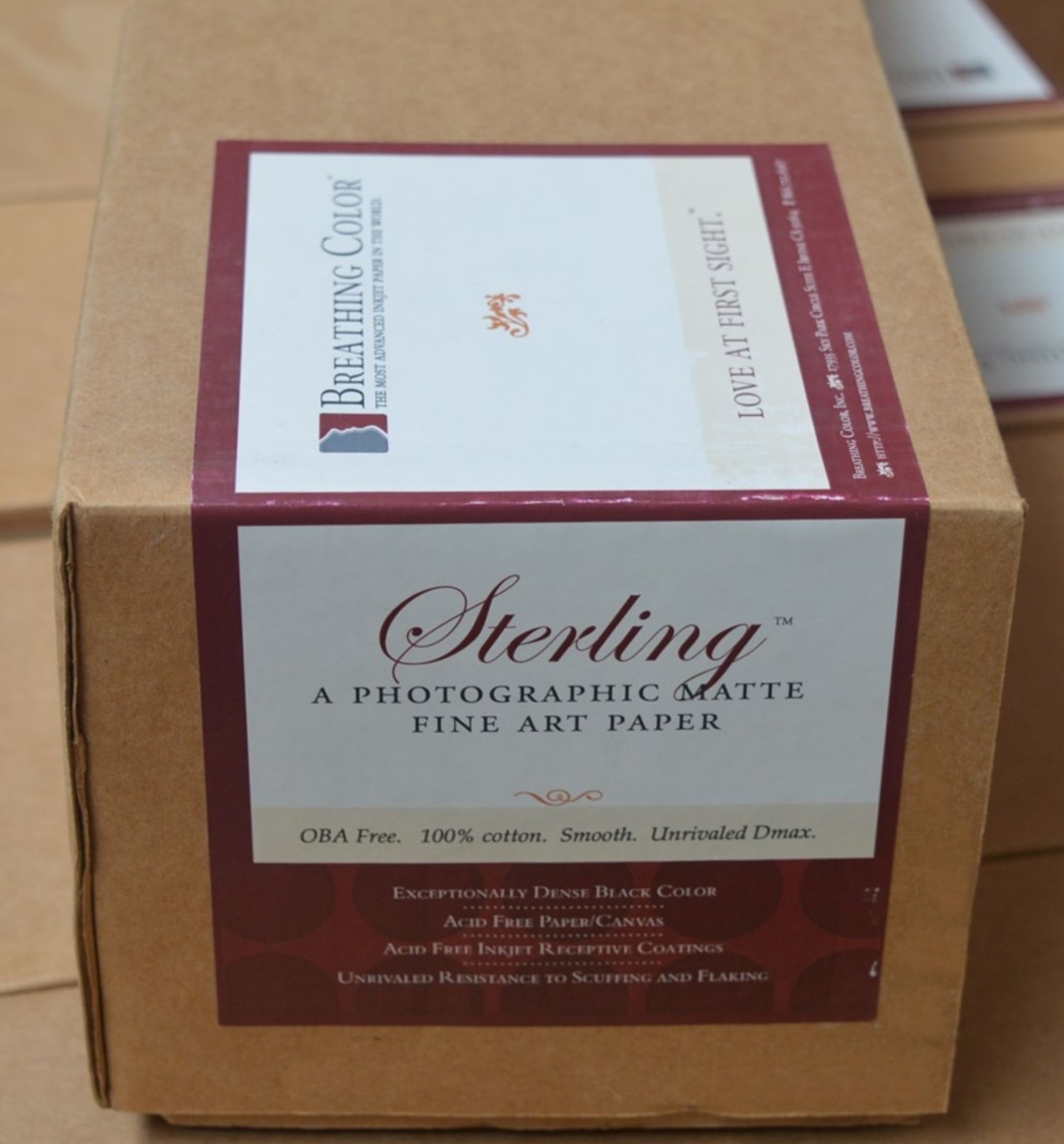 1 x Roll of Breathing Colour STERLING Photographic Matte Fine Art Paper - Size 17" x 50' - - Image 3 of 5