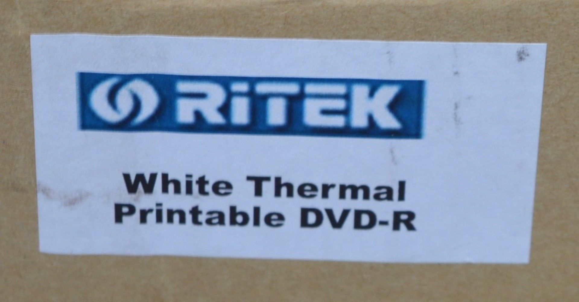 150 x Ritek Full Surface Thermal Printable DVDR 8X Discs - Includes 3 x 4.7gb Cake of 50 Discs - - Image 2 of 4