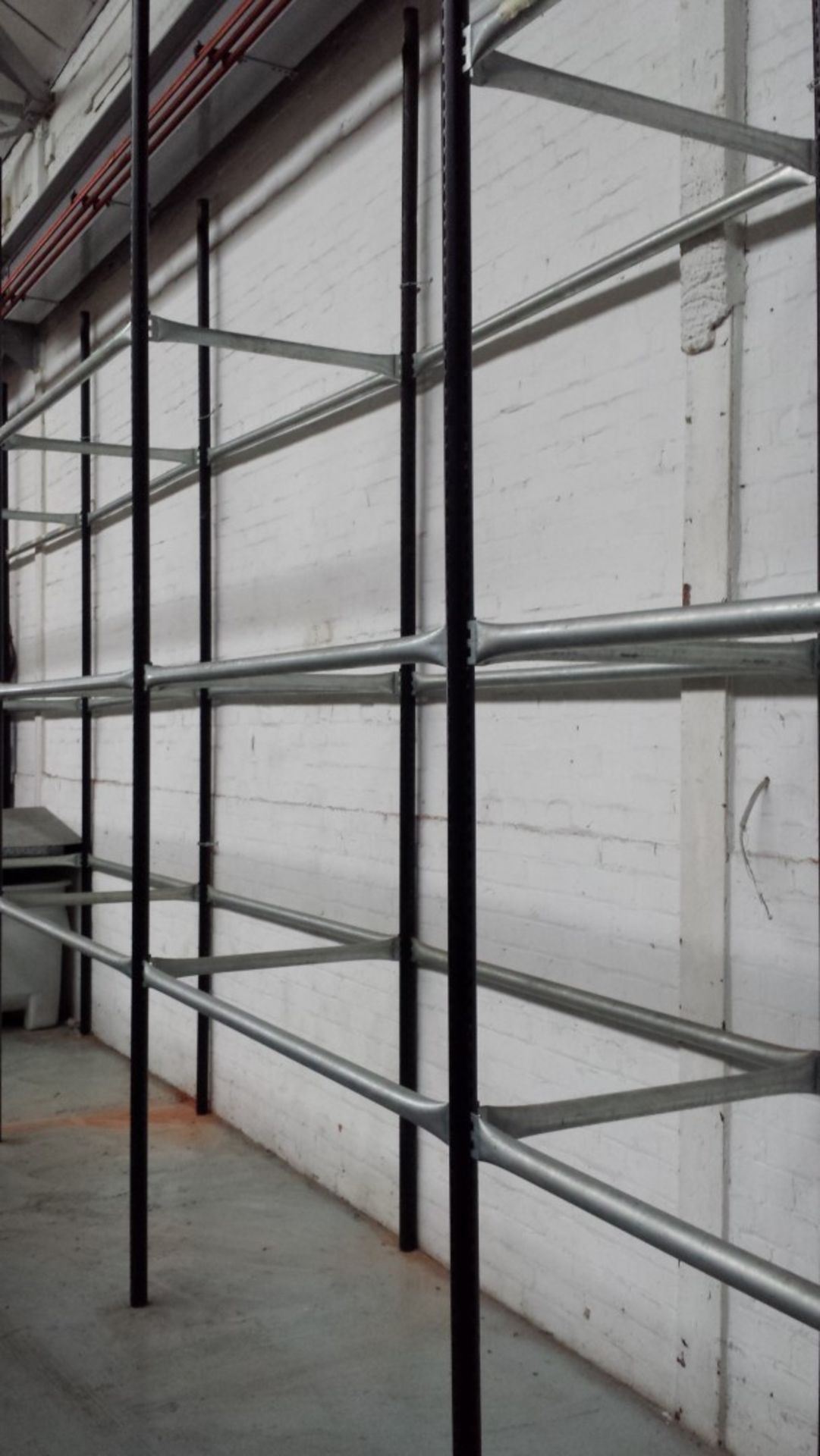 1 x Selection of of Interlocking Warehouse Racking - Includes 16 Bays - Ideal For Hanging Garments - Image 5 of 9