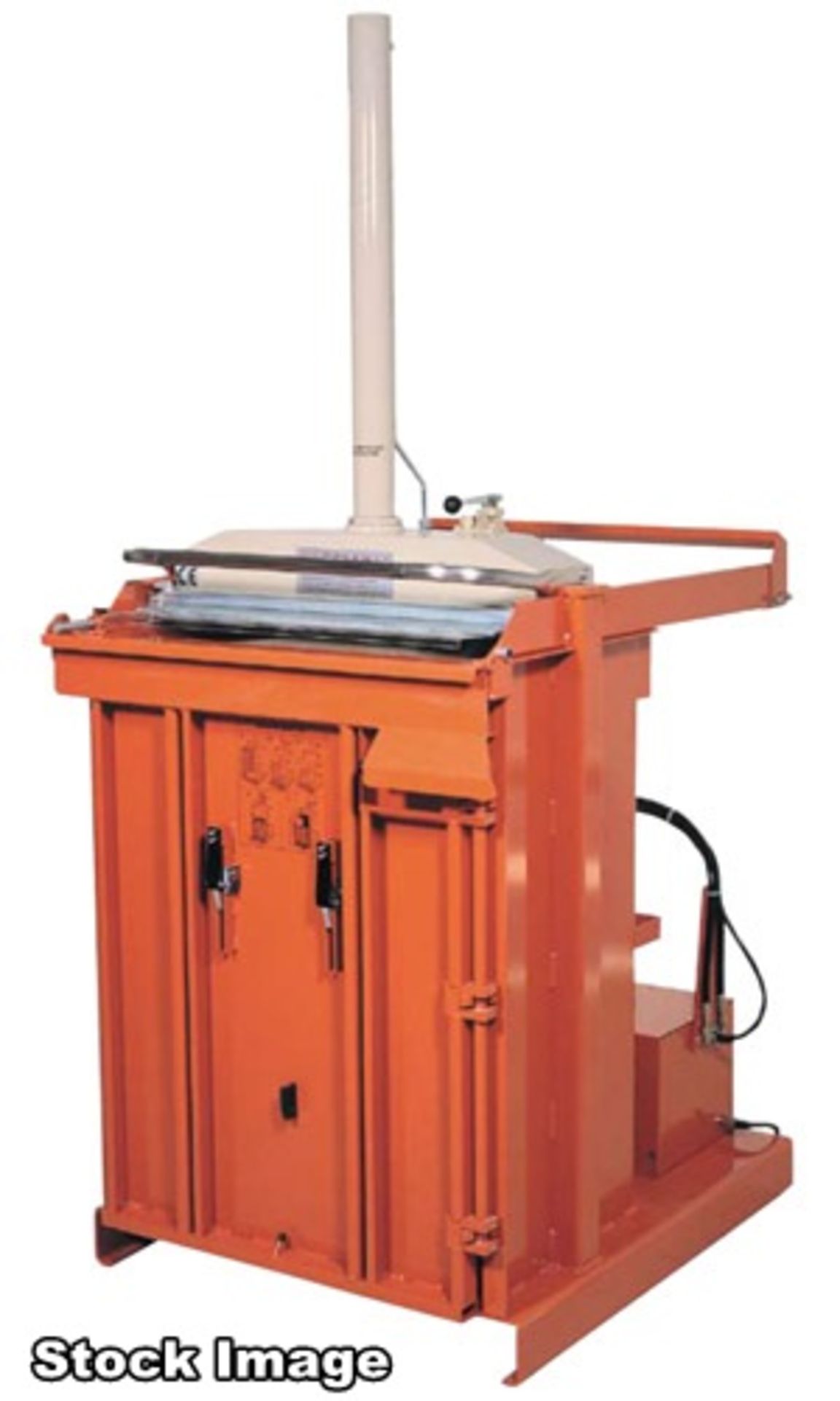 1 x Orwak 5010E Hydaulic Press Compact Baler - Used For Compacting Recyclable or Non-Recyclable