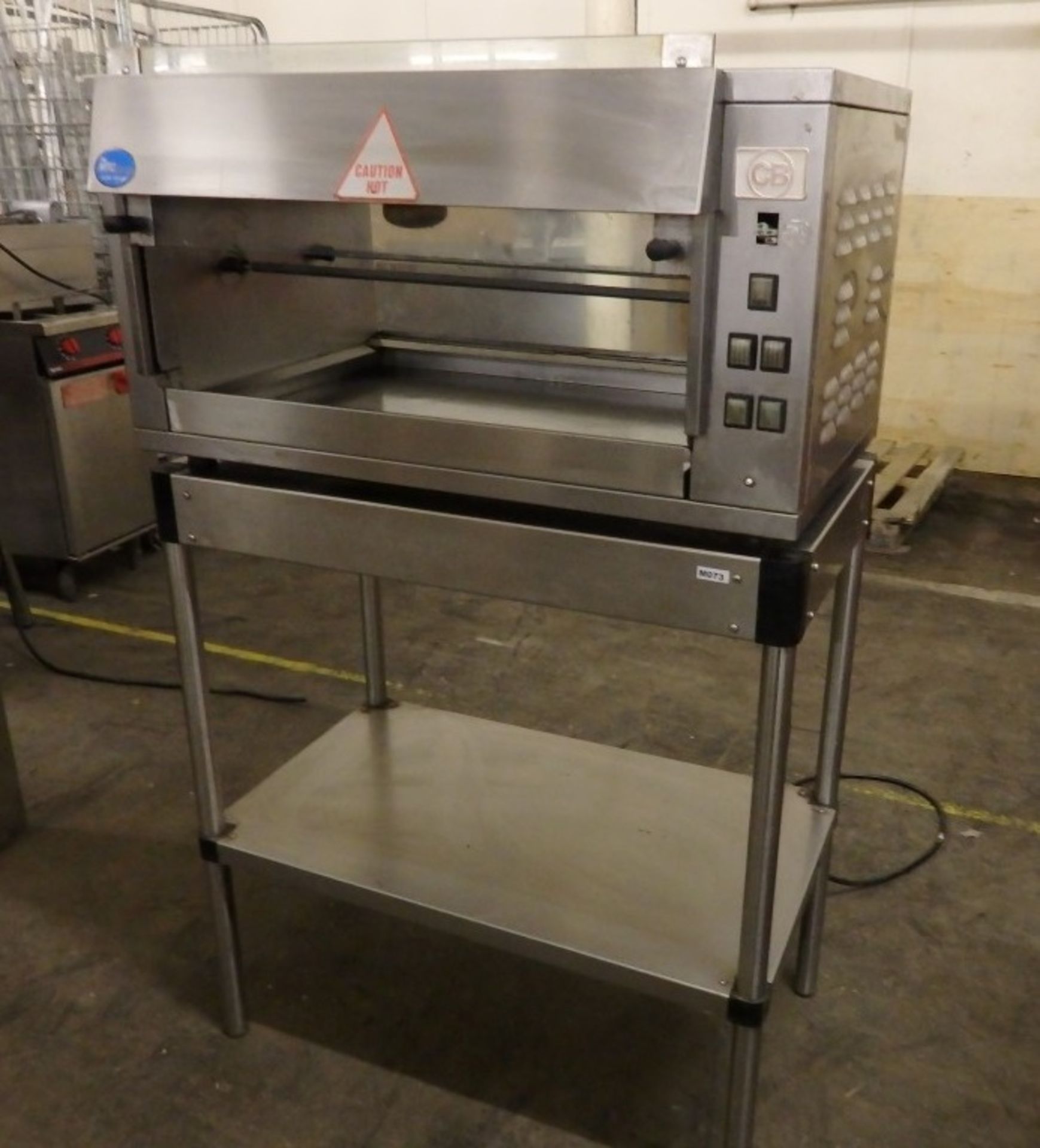 1 x Rotisserie Oven And Stand Reserve - Dimensions; Oven W90 x D56 x H47 (H137 Inc. Stand) Ref: M073 - Image 3 of 6