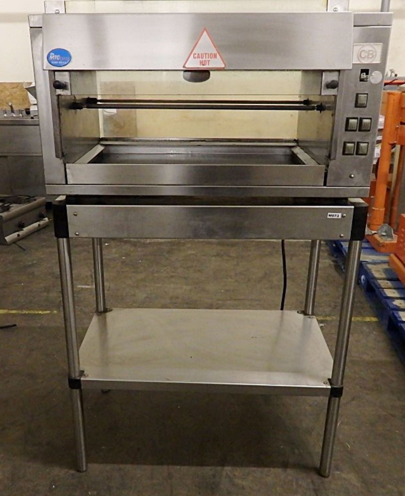 1 x Rotisserie Oven And Stand Reserve - Dimensions; Oven W90 x D56 x H47 (H137 Inc. Stand) Ref: M073 - Image 2 of 6