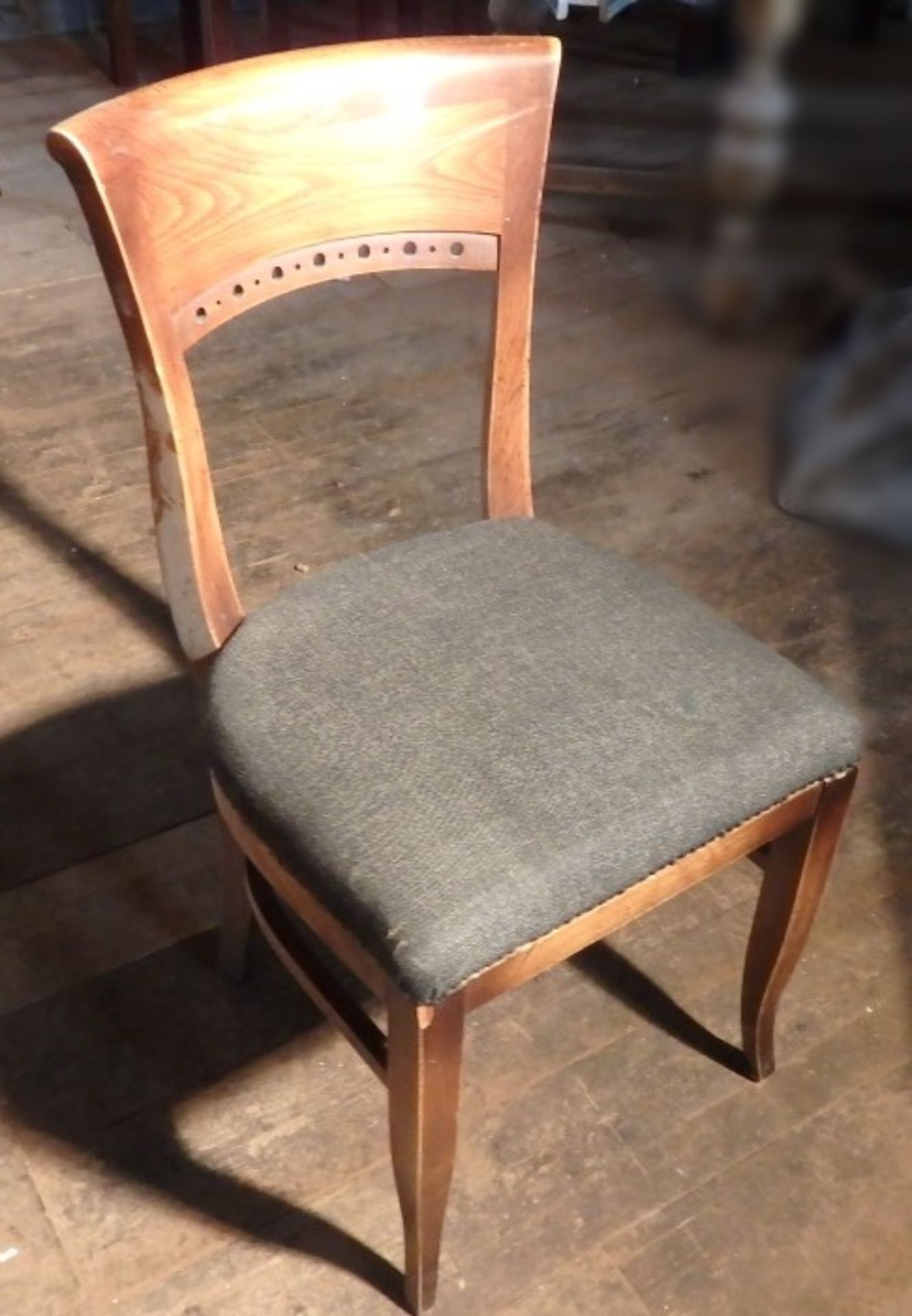 2 x Bistro Chairs - Both Recently Taken From A Bar & Restaurant Environment - Ref: NDE081C - CL122 -