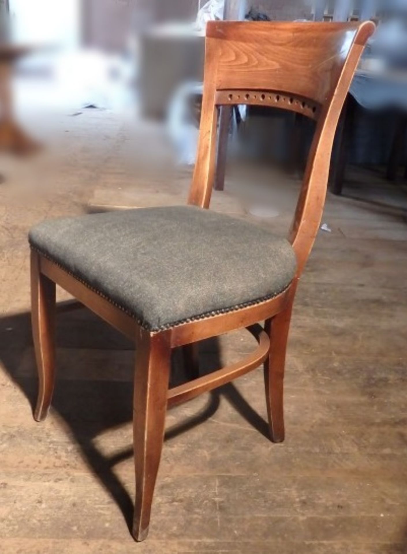 2 x Bistro Chairs - Both Recently Taken From A Bar & Restaurant Environment - Ref: NDE081C - CL122 - - Image 3 of 4