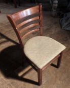 10 x Bistro Chairs - All Recently Taken From A Bar & Restaurant Environment - Ref: NDE079C