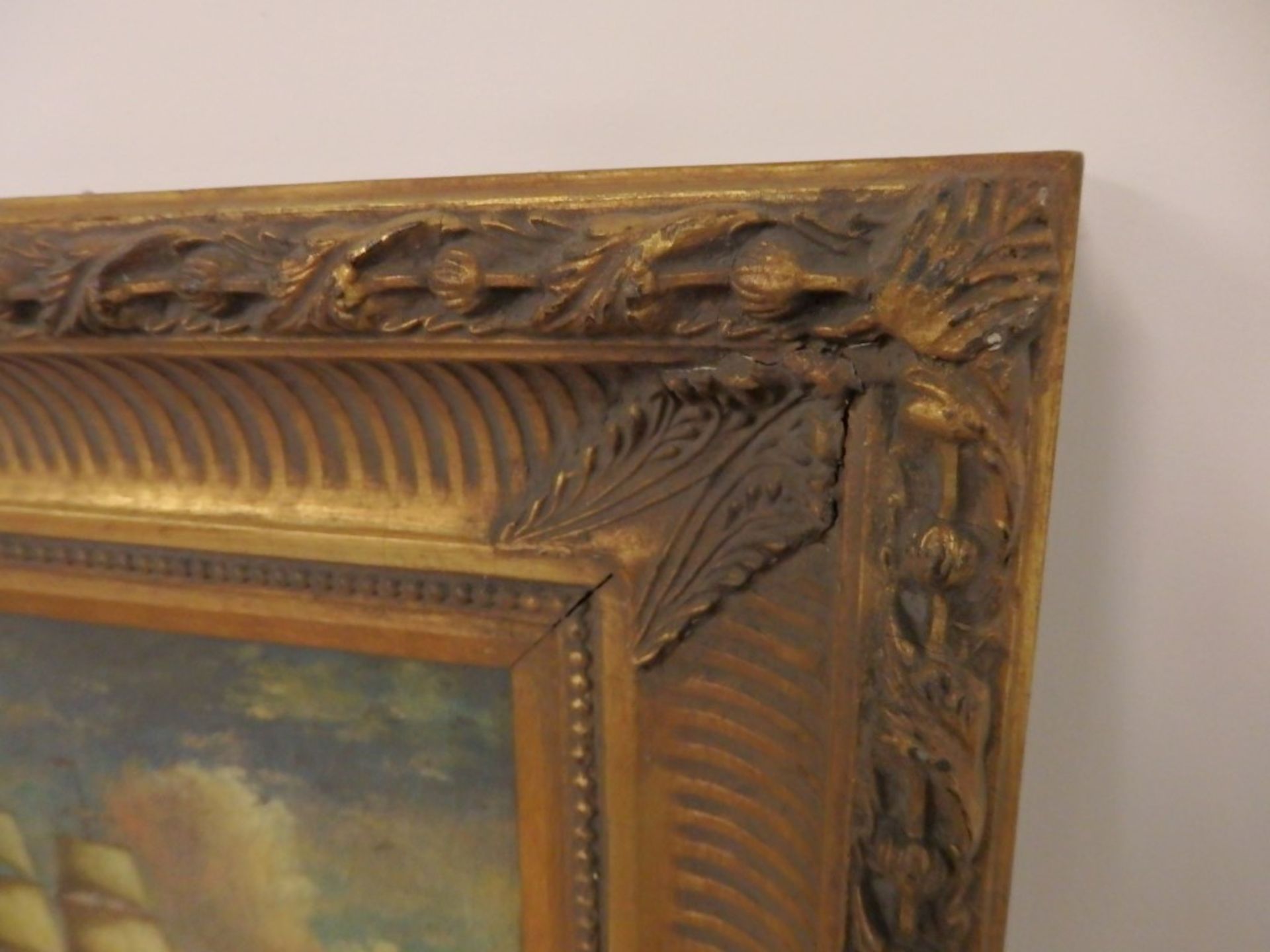 1 x Frame Art Print In An Ornate Gilt Frame - Carvers and Gilders of England - Size: 12" x 16" x - Image 5 of 8