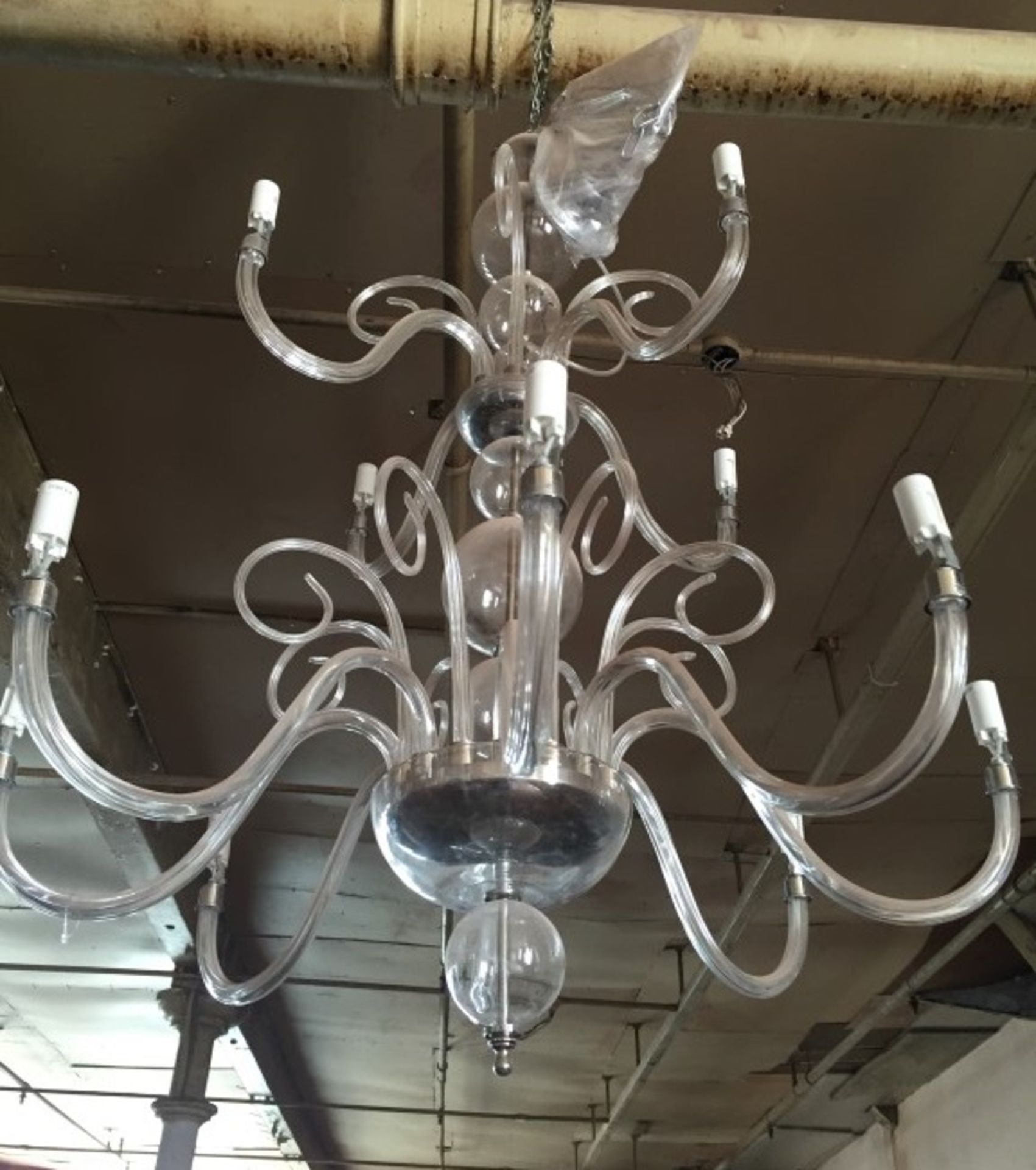 1 x Large, Ornate Chandelier-style Light Fitting - Dimensions To Follow - Ref: NDE084 - CL122 - - Image 6 of 8