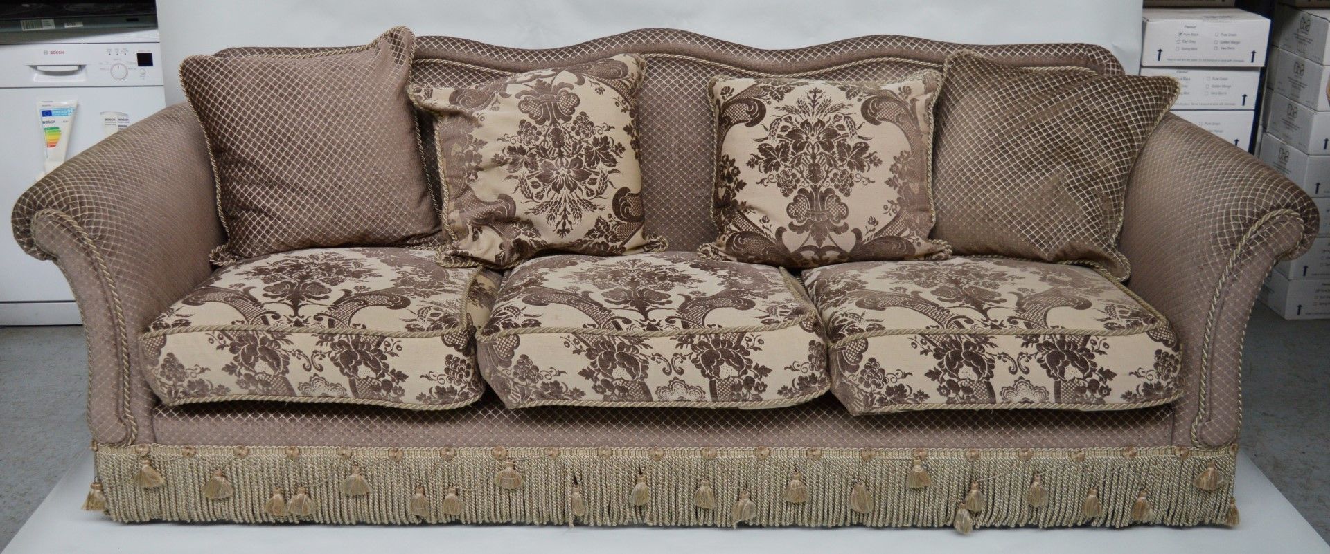 1 x Parker & Farr Abigail Special Sofa - Dimensions W240 x H87 x D89cm - Ref: 4081161 - CL087 -
