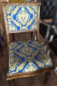 1 x Carved Period Reproduction Dining Chair - Dimensions: H100 x W40 x D55cm - Ref: NDE060 - CL122 -